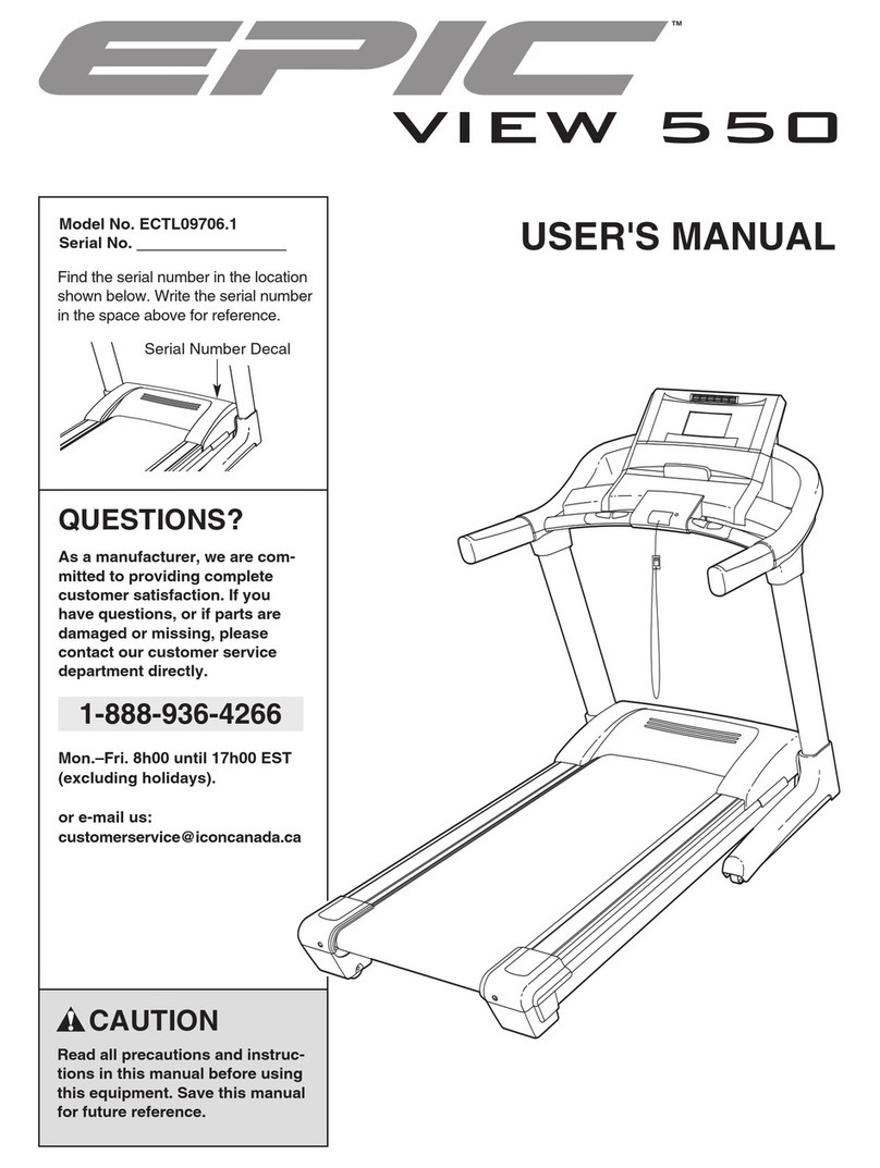 Epic Epic VIEW 550 ECTL09706.1 user manual