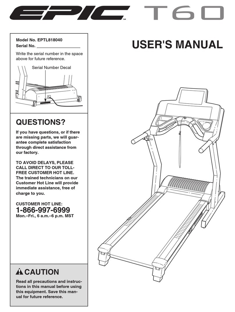 Epic EPTL818040 user manual