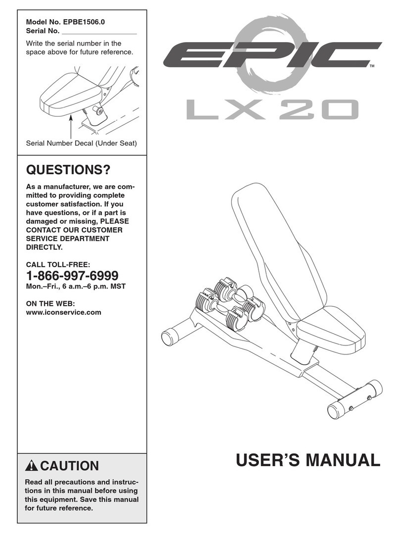Epic EPBE1506.0 user manual