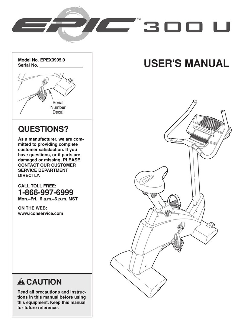 Epic Epic 300 U EPEX3905.0 user manual