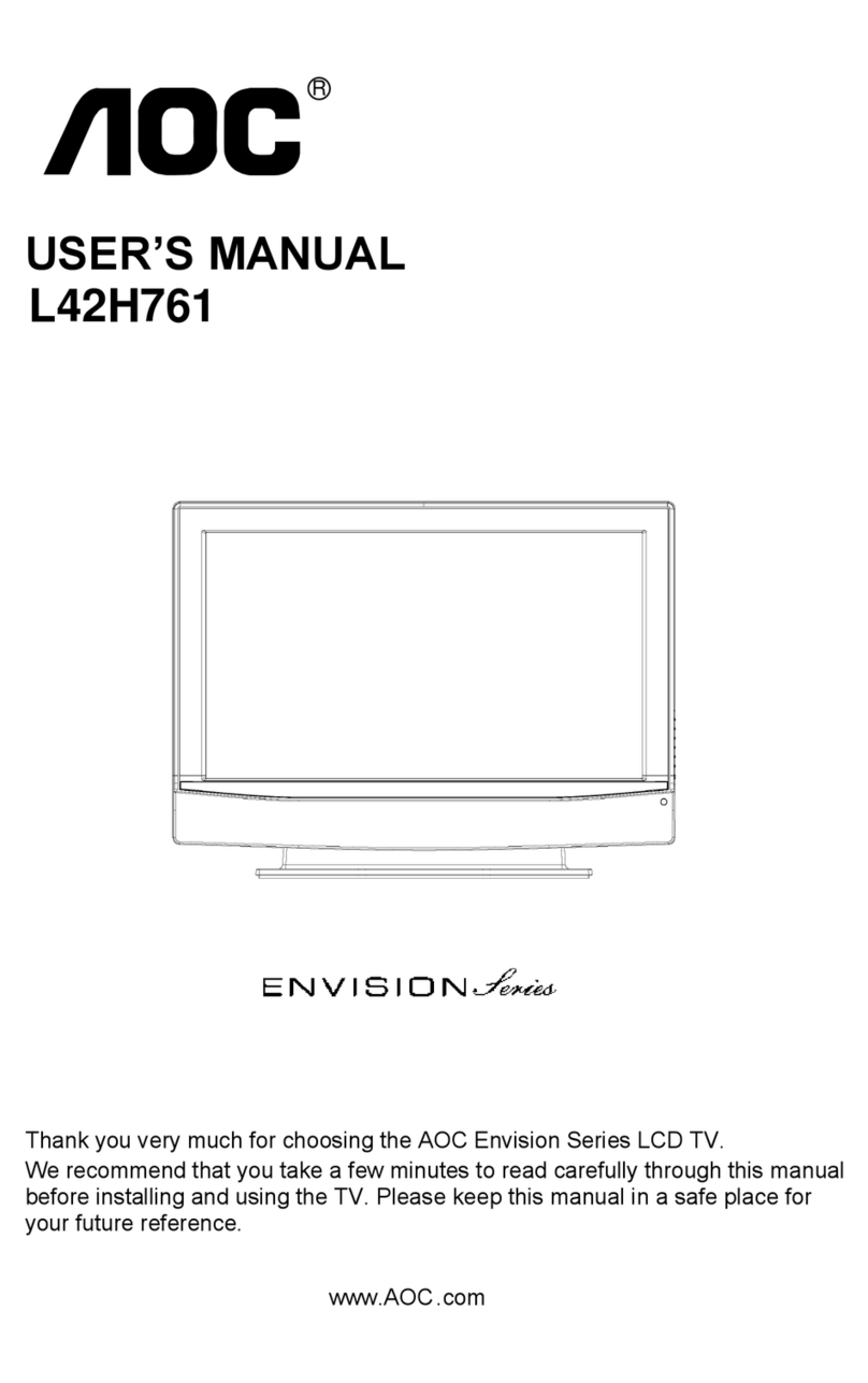 AOC Envision L42H761 User manual