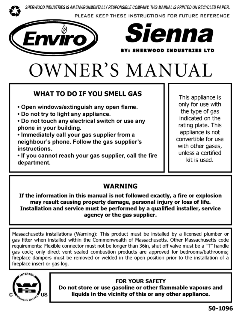 Enviro 50-1096 owner's manual