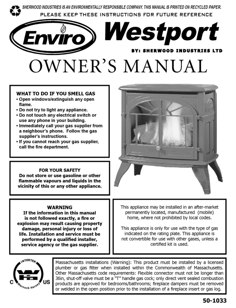 Enviro Westport C-10794 owner's manual
