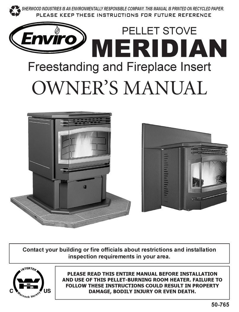 Enviro Meridian 50-765 owner's manual