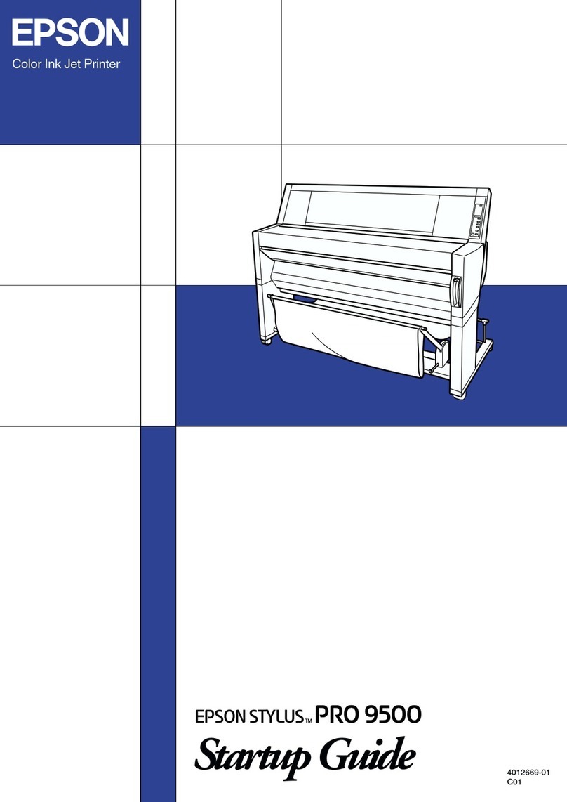 Epson Stylus Pro 9500 Engine User guide