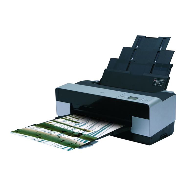 Epson 3800 - Stylus Pro Color Inkjet Printer User manual