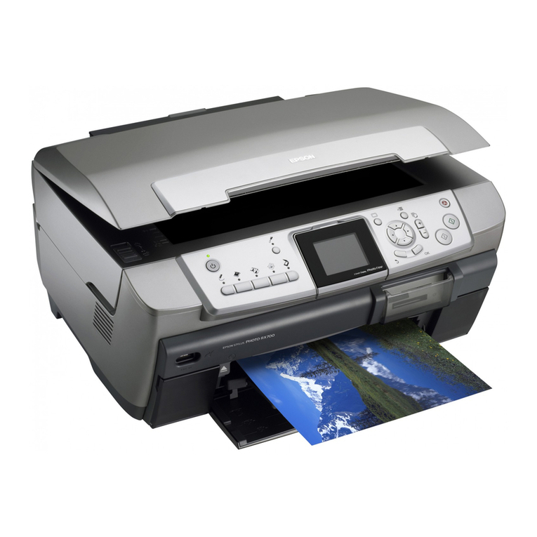 Epson Stylus Photo RX700 Series Assembly instructions