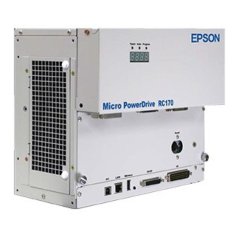 Epson RC170 User manual