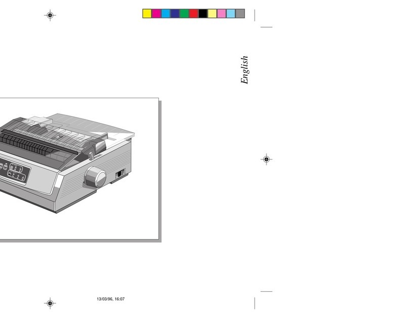 Epson ML 3320/3321 User manual