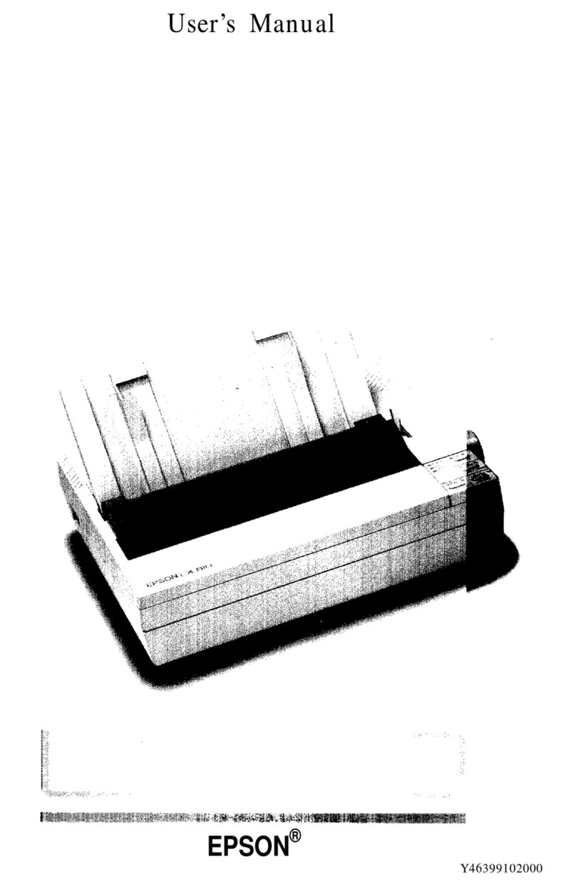 Epson LX-810 User manual