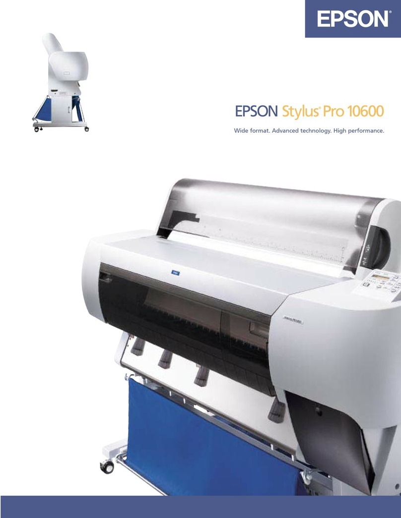 Epson Stylus Pro 10600 - UltraChrome Ink - Stylus Pro 10600 Print... User manual