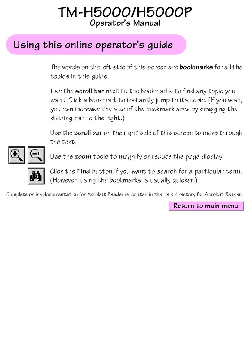 Epson TM-H5000/H5000P User manual