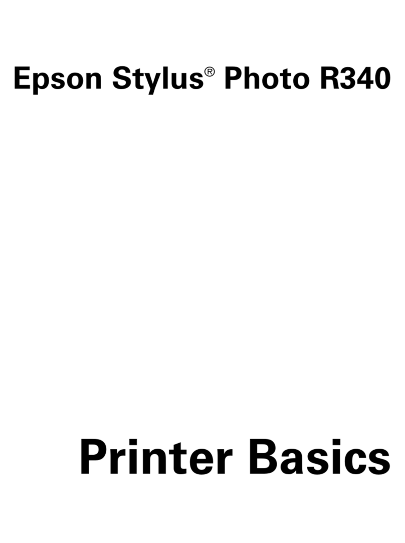 Epson R340 - Stylus Photo Color Inkjet Printer Installation guide