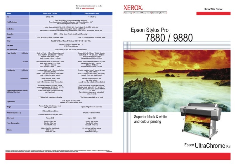 Epson Stylus Pro 7880 ColorBurst Edition - Stylus Pro 7880... User manual