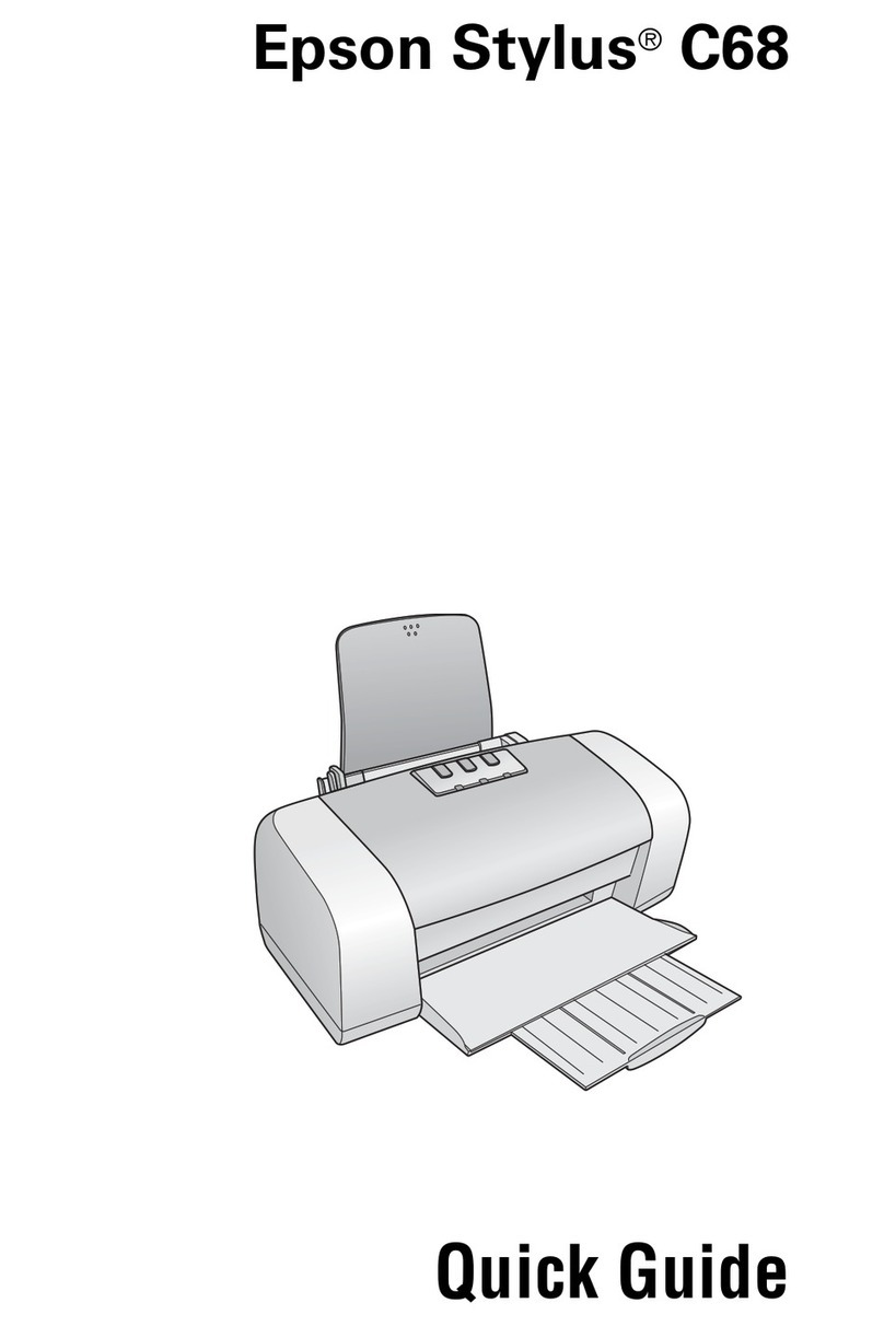 Epson Stylus C68 quick guide