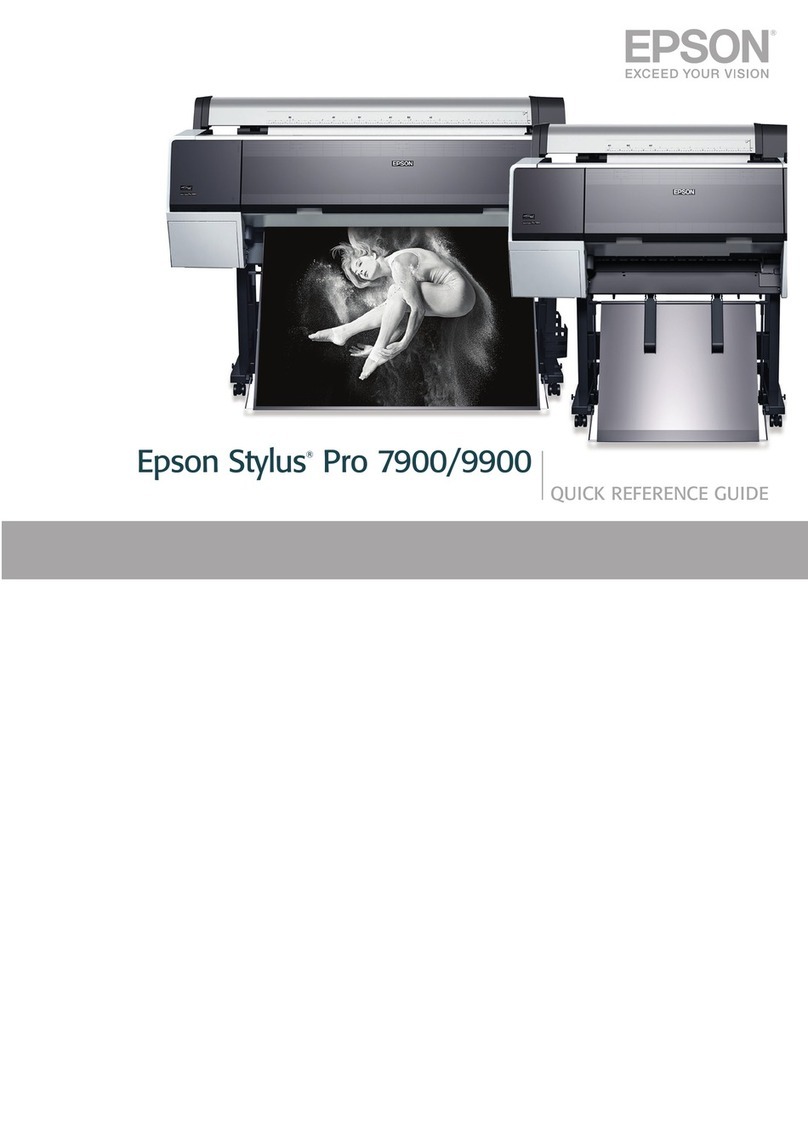 Epson Stylus Pro 9900 User manual