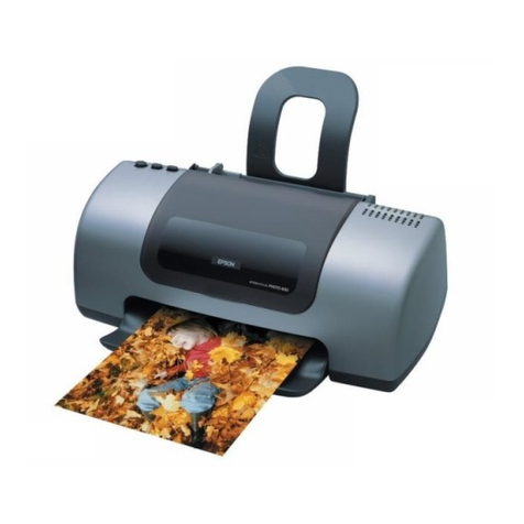 Epson Stylus Photo 830U User manual