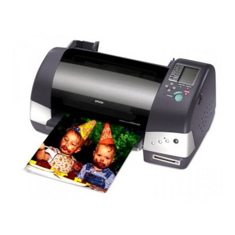 Epson Stylus Photo 825 User manual
