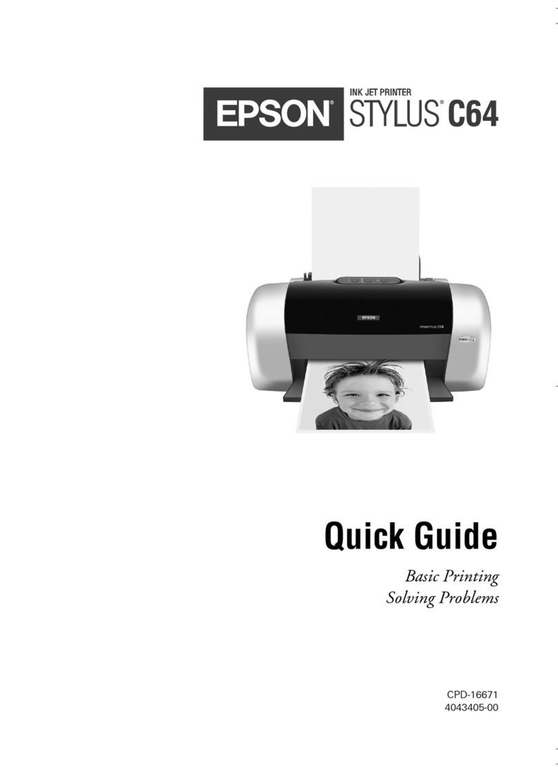 Epson STYLUS CPD-16671 User manual