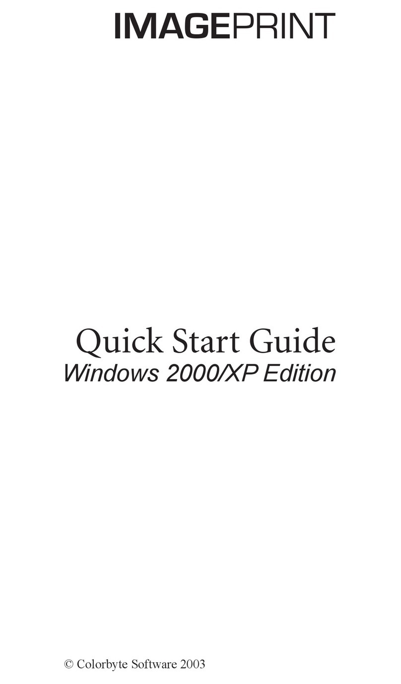 Colorbyte Software 2000/XP quick start guide