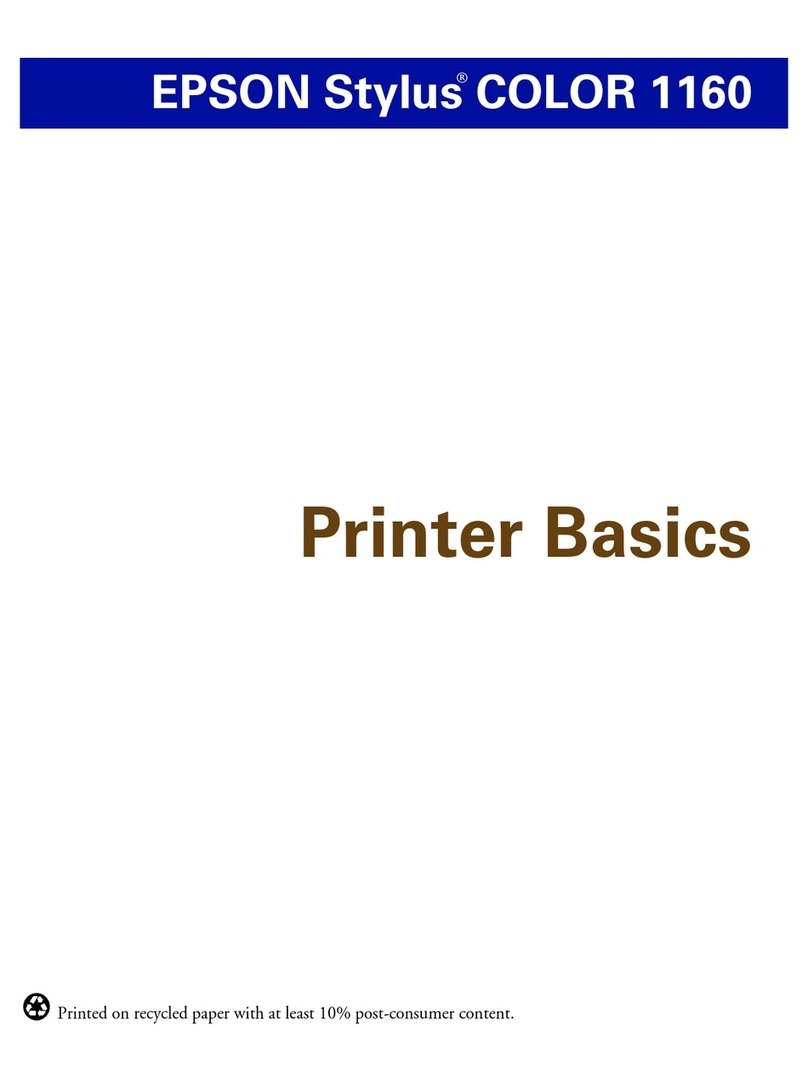 Epson Stylus COLOR 1160 Installation guide