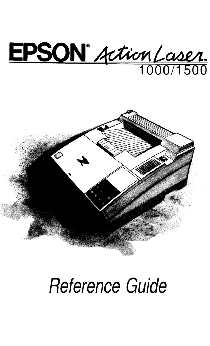 Epson EMP-TW 1000 User manual
