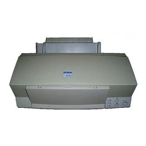 Epson Stylus Color 440 User manual