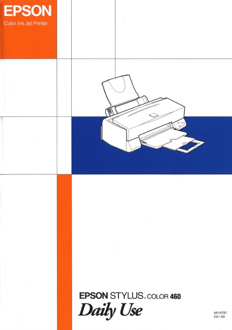 Epson PowerLite 460 User manual