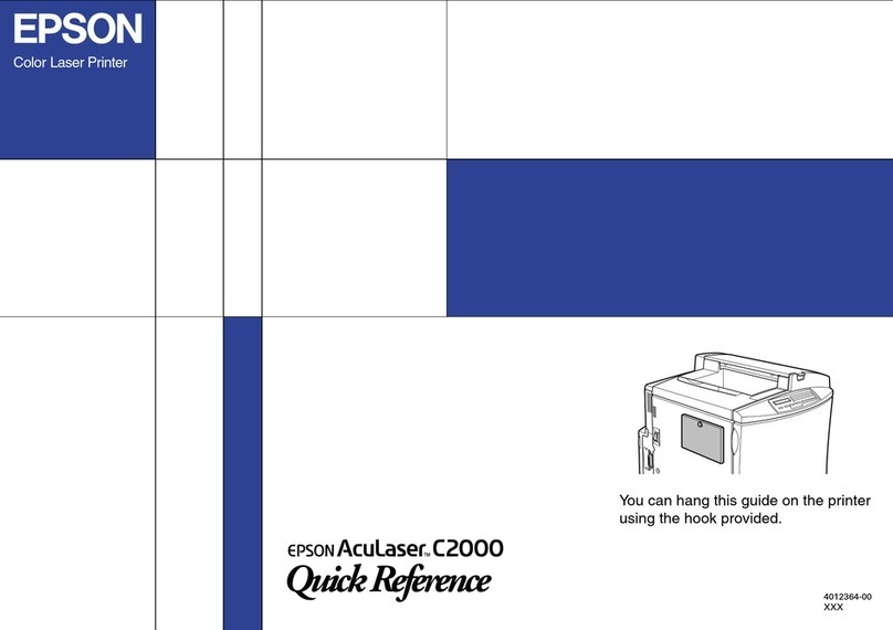 Epson 4012364-00 User manual