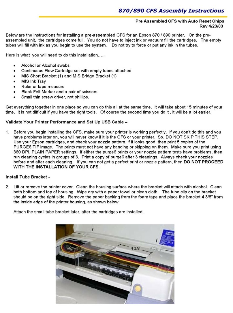 Epson Stylus PHOTO 870 User manual