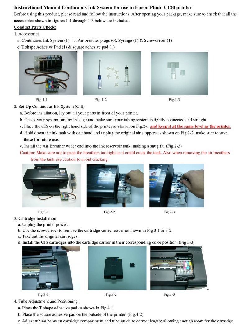 Epson Stylus C120 Series Operating and maintenance manual