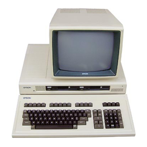 Epson QX-10 User manual