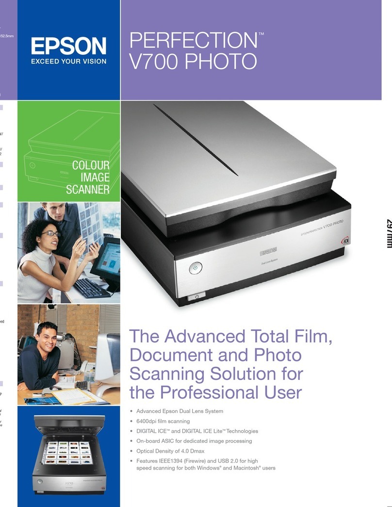 Epson Perfection V700 Series User manual