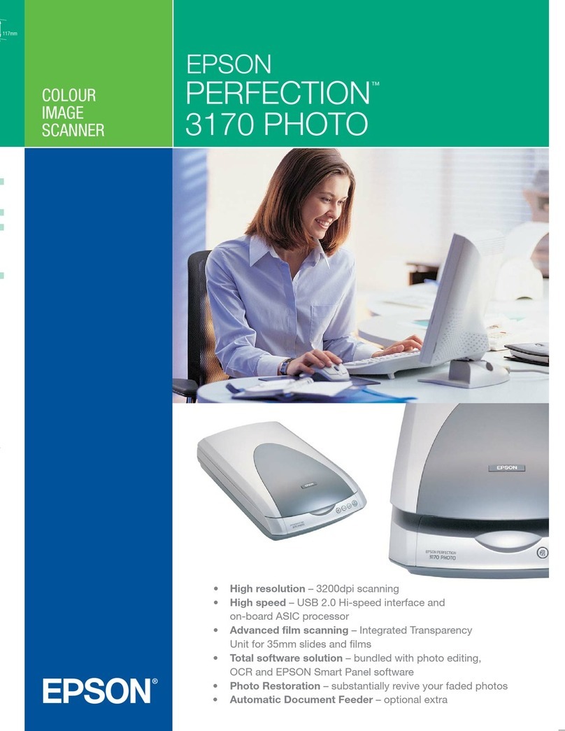 Epson Perfection 3170 Photo User manual