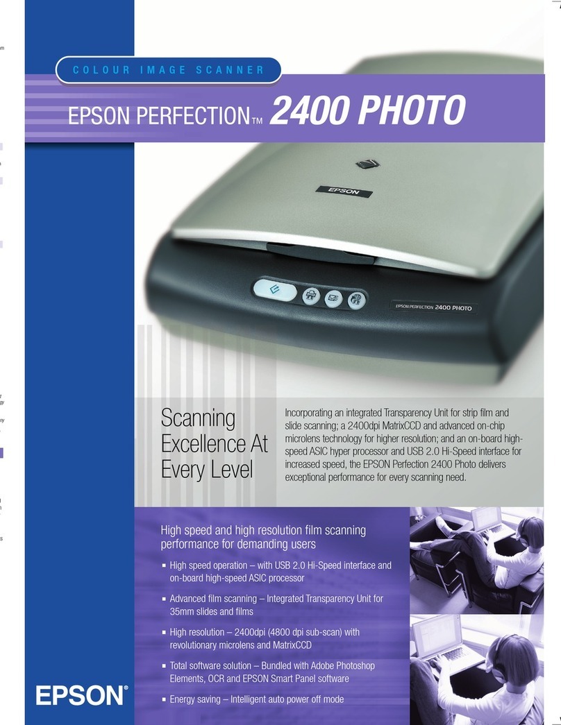 Epson Perfection 2400 Photo User manual