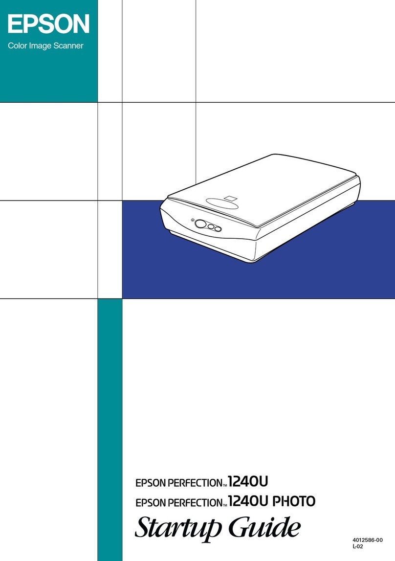 Epson SeriesPerfection 1240U Series User guide
