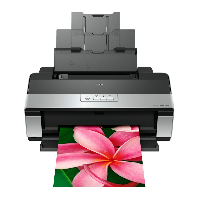 Epson R2880 - Stylus Photo Color Inkjet Printer User manual