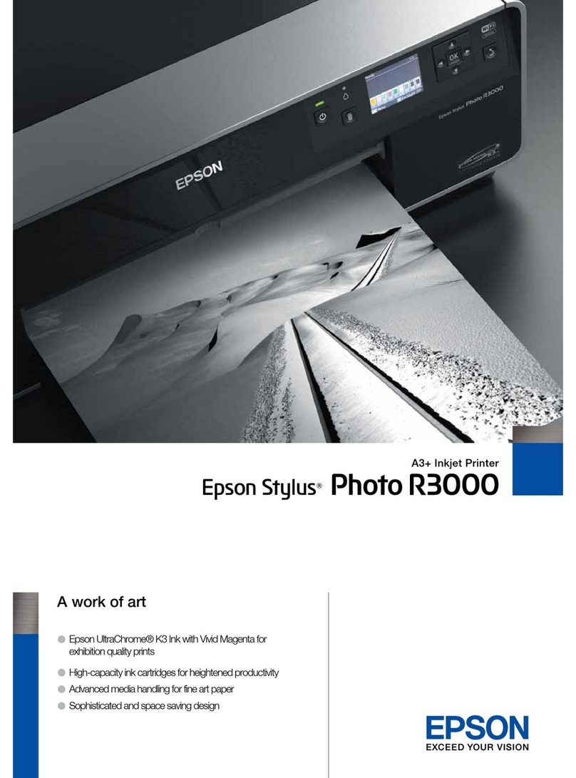 Epson Stylus Photo R3000 Series User manual