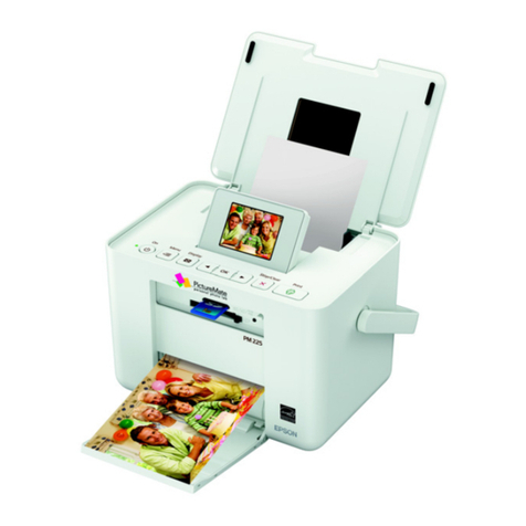 Epson PICTUREMATE PM 225 Installation guide