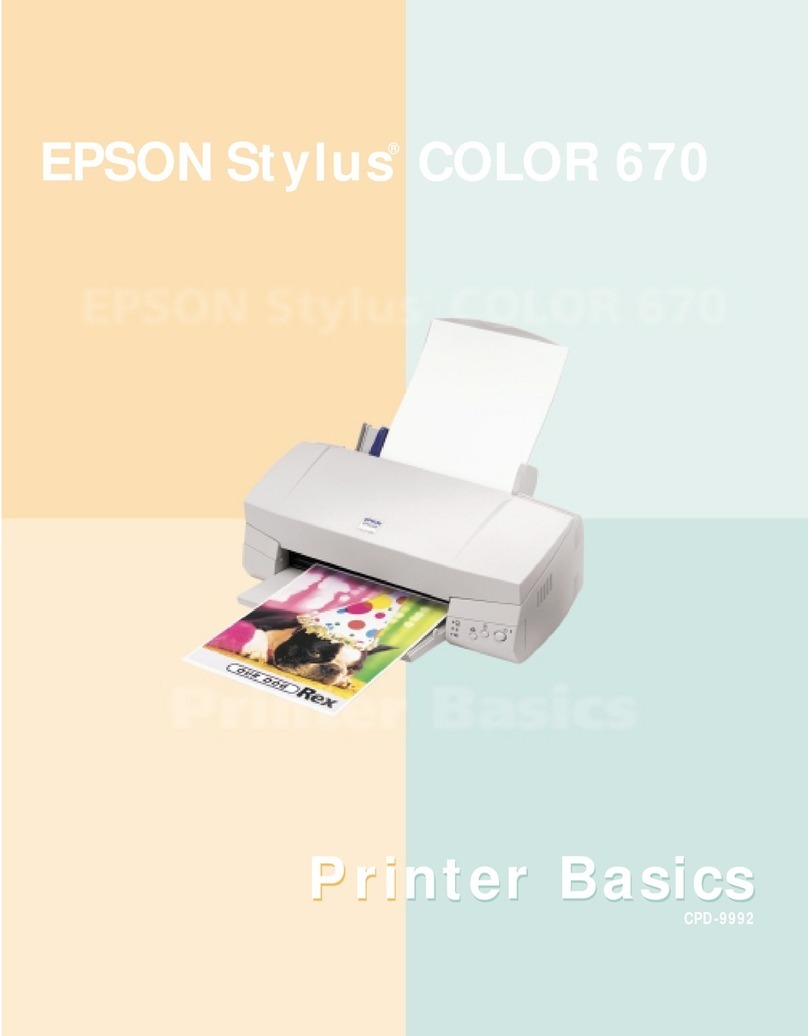Epson CPD-9992 Installation guide