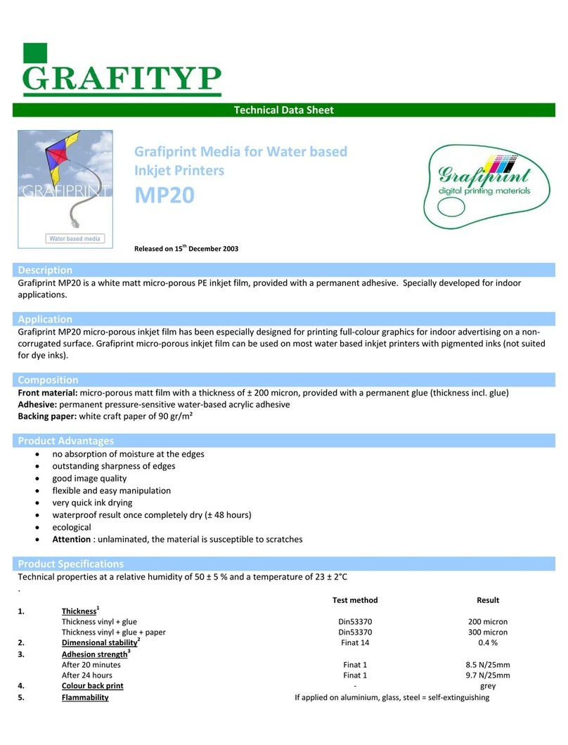 Epson Grafiprint MP20 Instruction Manual