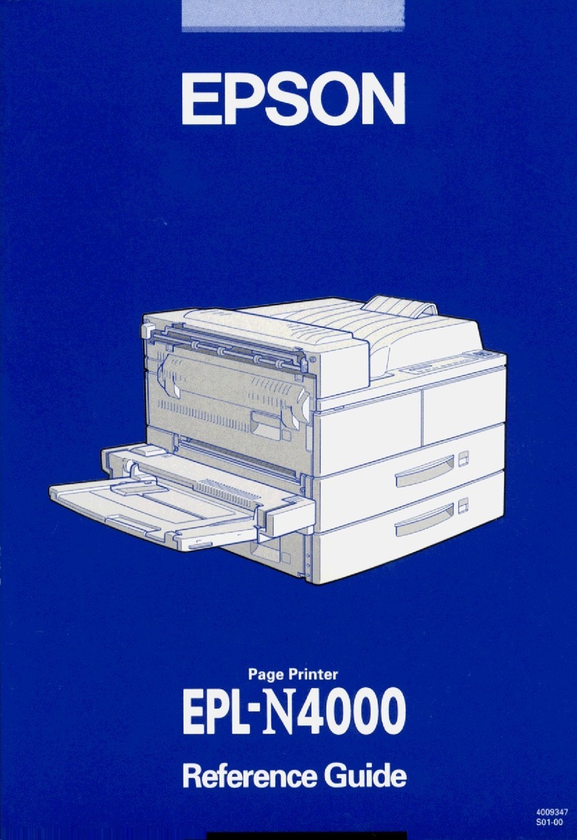 Epson EPL-N4000 User manual