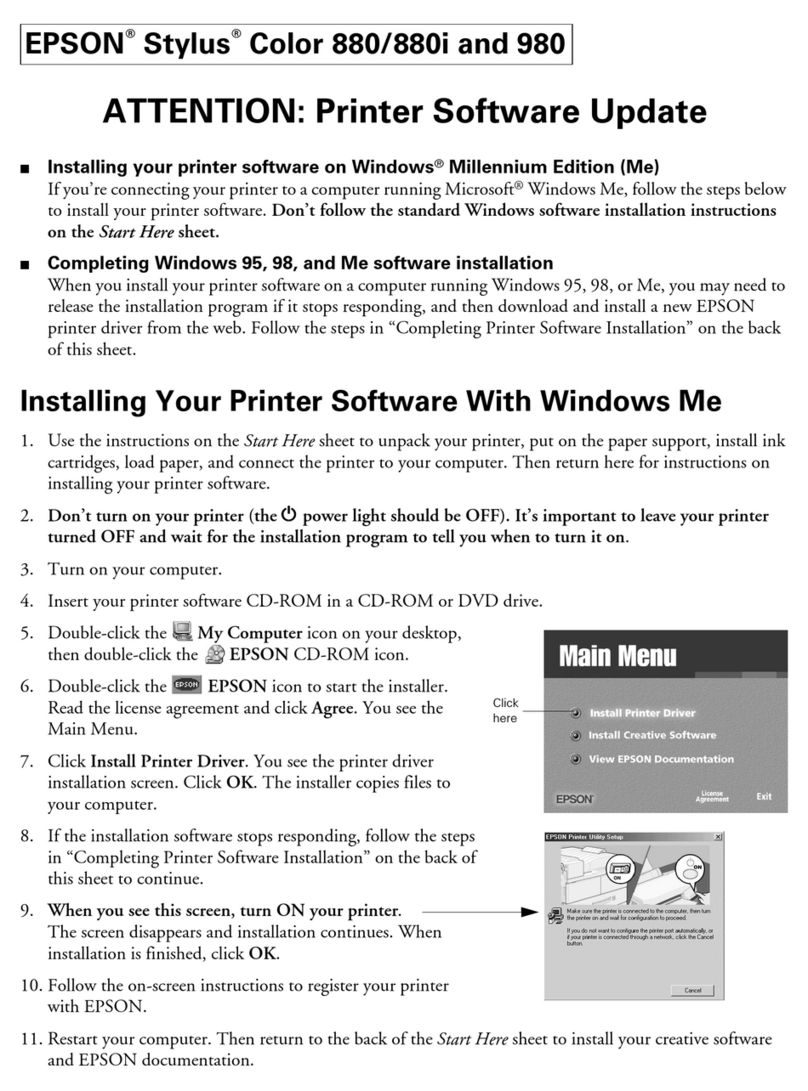 Epson FX-880 - Impact Printer User manual