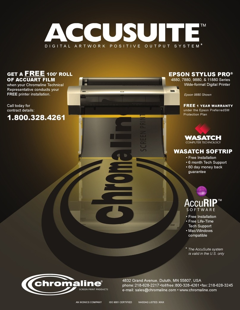 Epson AccuSuite 11880 Series User manual
