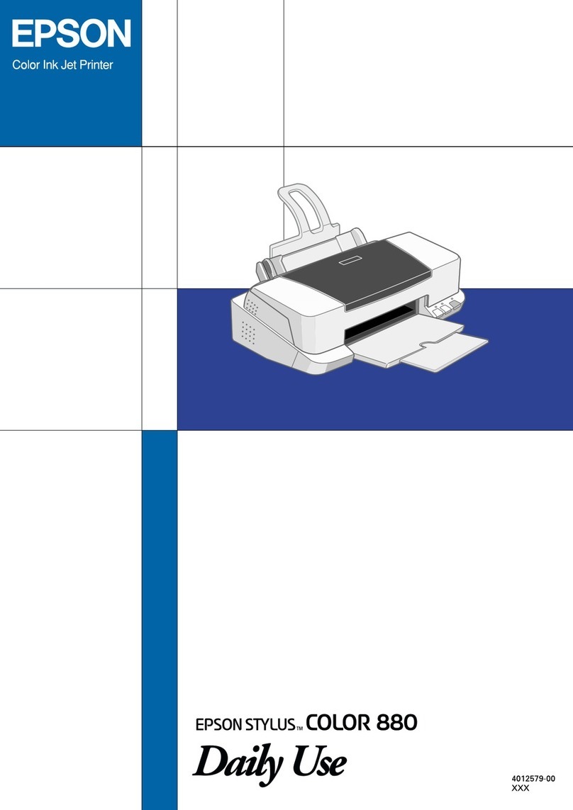 Epson ActionNote 880 User manual Epson ActionNote 880 User manual