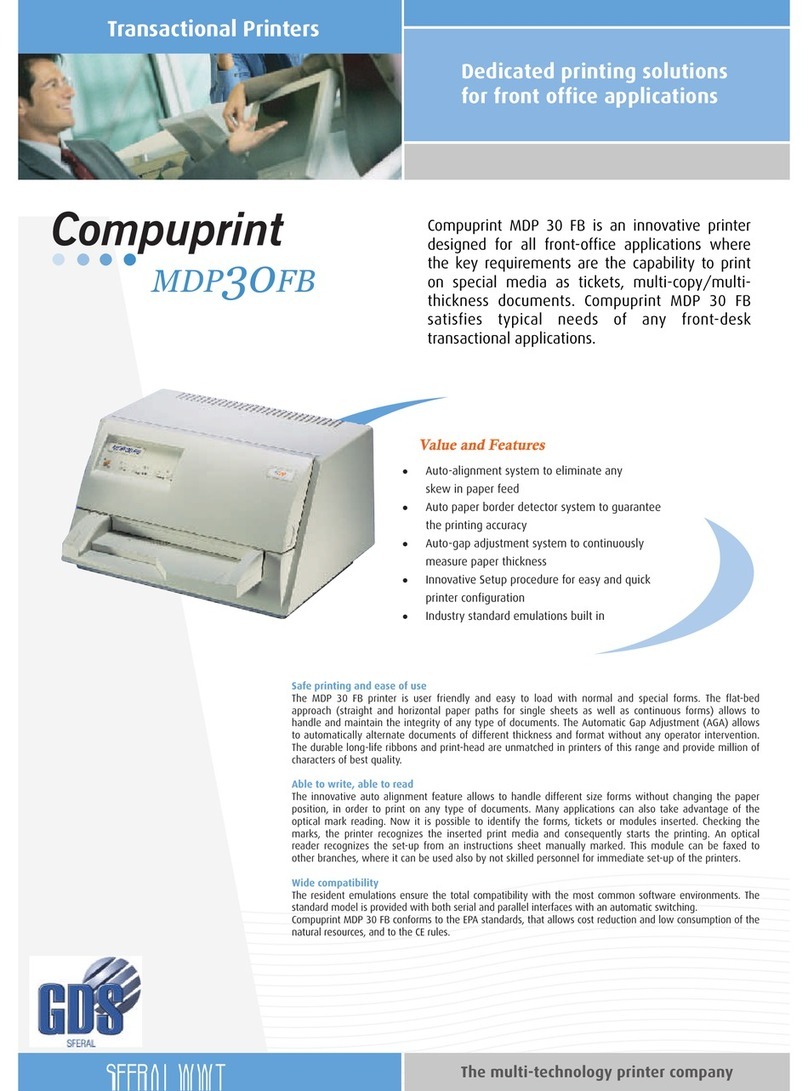 Epson Compuprint MDP30FB User manual