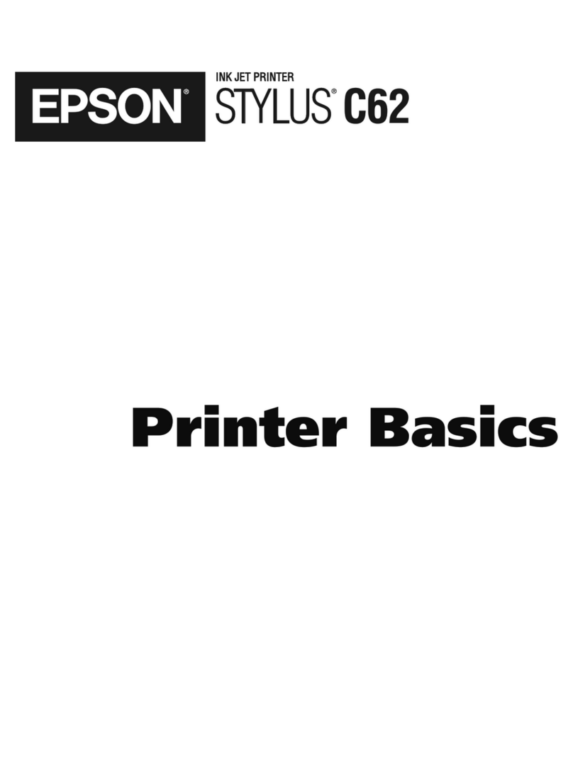 Epson Stylus C62 Installation guide