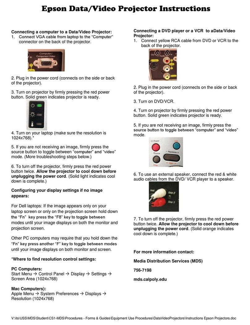 Epson Projector User manual