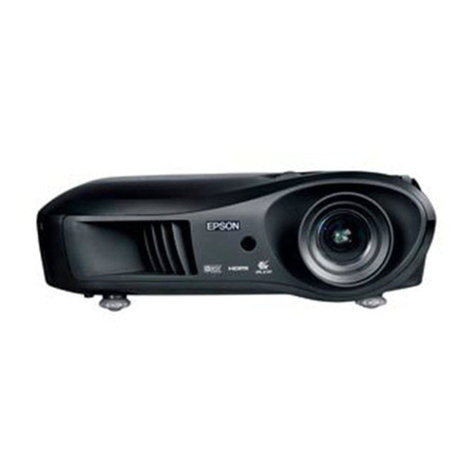 Epson PowerLite Pro Cinema 800 HQV HQV video... User manual
