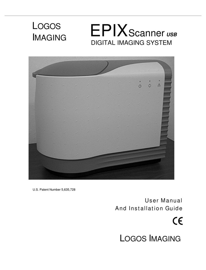 Logos Imaging Digital Imaging System EPIX User's installation guide